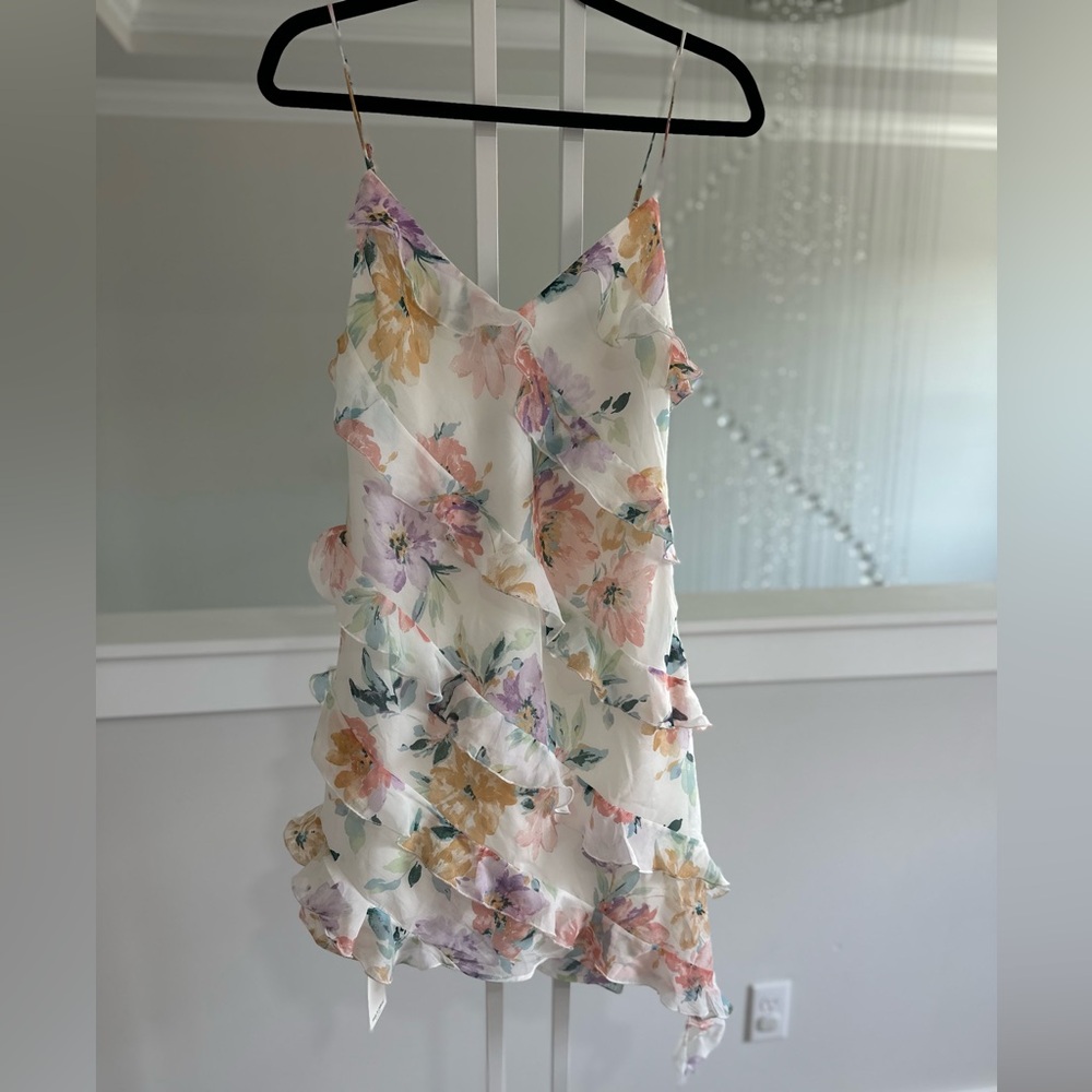Abercrombie And Fitch Floral Ruffle Dress - Picture 7 of 11
